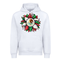 White Christmas sunflower Mexican flag Urban Hoodie - JahusDesignShop