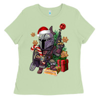 Matcha Christmas gnome Ladies Tee - CowGirlArtShop