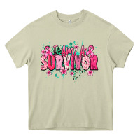 Mossy i am a survivor Heavy Core Tee - NancyCooperArtShop