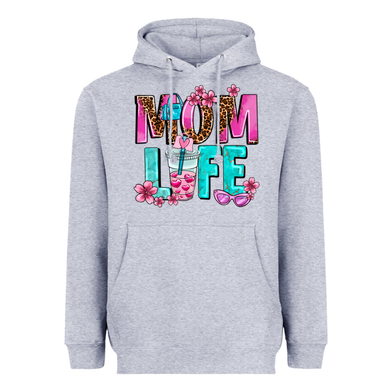 Mom Life Heavyweight Hoodie by AdoDesignShop | Teevron