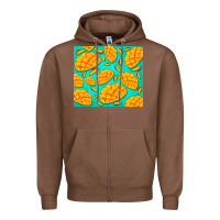 Chestnut mango Zipper Hoodie - BarkalooDesign
