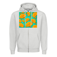 Dove Grey mango Zipper Hoodie - BarkalooDesign