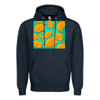 Navy mango Zipper Hoodie - BarkalooDesign