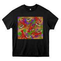 Black mardi gras crawfish king cake Heavy Core Tee - RanaPortraitStore