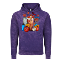Cloud Purple Basketball Sunflower Frappe Vintage Hoodie - FaDigitalArtStudio