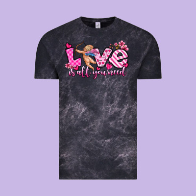 Love Is All You Need Vintage Tee Designed By Oliviacreatesart