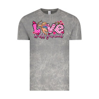 Cloud Rock love is all you need Vintage Tee - OliviaCreatesArt