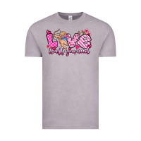 Vintage Zinc love is all you need Vintage Tee - OliviaCreatesArt