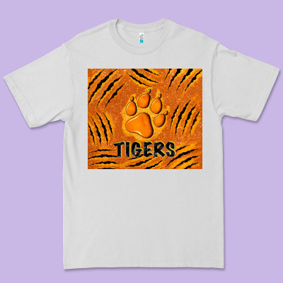 Tiger Paws Premium Tee Designed By Tumblerdesignbyshophia