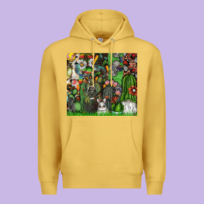 Easter Premium Hoodie Designed By Cowhidedigitalart