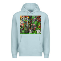 Blue Mist easter Premium Hoodie - CowhideDigitalArt