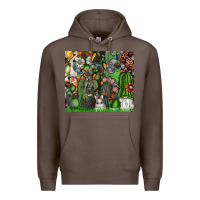 Coffee easter Premium Hoodie - CowhideDigitalArt