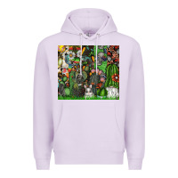 Lilac easter Premium Hoodie - CowhideDigitalArt