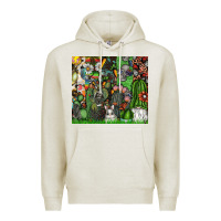 Oatmeal Heather easter Premium Hoodie - CowhideDigitalArt
