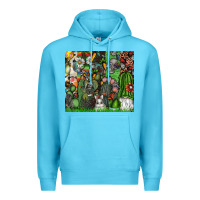 Ocean Blue easter Premium Hoodie - CowhideDigitalArt