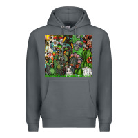 Rock easter Premium Hoodie - CowhideDigitalArt