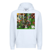 White easter Premium Hoodie - CowhideDigitalArt