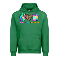 Emerald peace love loaded tea Urban Hoodie - JahusDesignShop