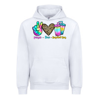 White peace love loaded tea Urban Hoodie - JahusDesignShop