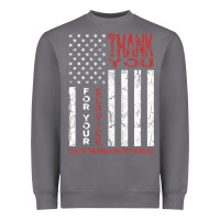 Storm thank you for your service   veterans day t Heavyweight Sweatshirt - maiPhamDesign