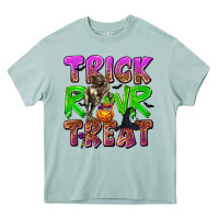 Arona Trick Rawr Treat Heavy Core Tee - texasbilliewilder