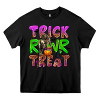 Black Trick Rawr Treat Heavy Core Tee - texasbilliewilder