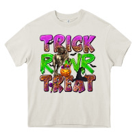 Cream Trick Rawr Treat Heavy Core Tee - texasbilliewilder