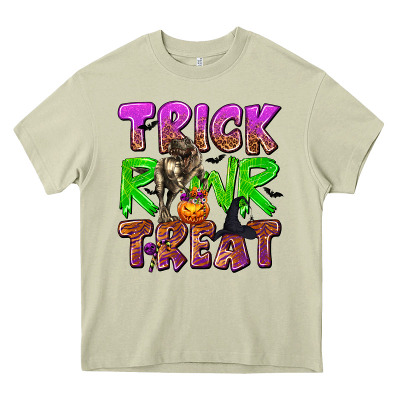 Trick Rawr Treat Heavy Core Tee by texasbilliewilder | Teevron