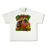 Pistachio Steppin' into Juneteenth black girl sneakers Urban Heavy Tee - RanaPortraitStore