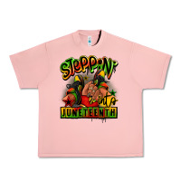 Salmon Steppin' into Juneteenth black girl sneakers Urban Heavy Tee - RanaPortraitStore