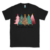 Black christmas trees Classic Tee - CowGirlArtShop