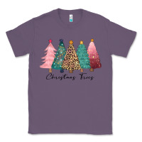 Lavender christmas trees Classic Tee - CowGirlArtShop