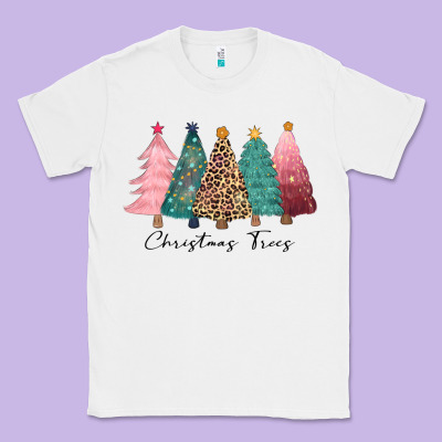 Christmas Trees Classic Tee Designed By Cowgirlartshop