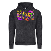 Vintage Black Love Mardi Gras Vintage Hoodie - FaDigitalArtStudio