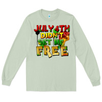 Matcha July 4th didn't set me free Long Sleeve Tee - FaDigitalArtStudio