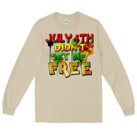 Mushroom July 4th didn't set me free Long Sleeve Tee - FaDigitalArtStudio