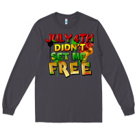Smoke July 4th didn't set me free Long Sleeve Tee - FaDigitalArtStudio