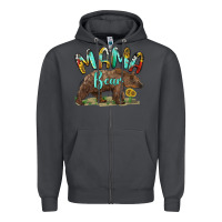 Smoke mama bear Zipper Hoodie - BarkalooDesign