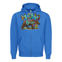 True Royal mama bear Zipper Hoodie - BarkalooDesign