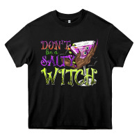 Black Don't Be a Salty Witch Heavy Core Tee - texasbilliewilder