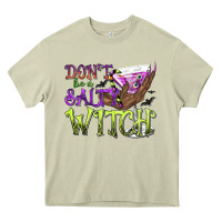 Mossy Don't Be a Salty Witch Heavy Core Tee - texasbilliewilder