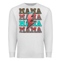 Oatmeal Heather racing mama Premium Sweatshirt - AdoDesignShop