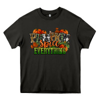 Asphalt pumpkin spice everything fall Heavy Core Tee - NancyCooperArtShop