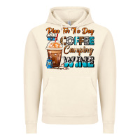 Vintage Artic Plan For The Day Coffee Camping Wine Frappe Coffee Vintage Hoodie - FaDigitalArtStudio