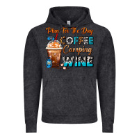 Vintage Black Plan For The Day Coffee Camping Wine Frappe Coffee Vintage Hoodie - FaDigitalArtStudio