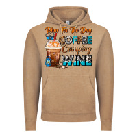 Vintage Coffee Plan For The Day Coffee Camping Wine Frappe Coffee Vintage Hoodie - FaDigitalArtStudio