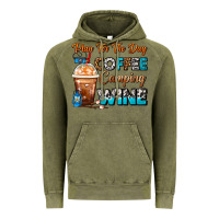 Vintage Olive Plan For The Day Coffee Camping Wine Frappe Coffee Vintage Hoodie - FaDigitalArtStudio