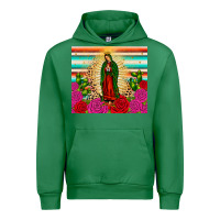 Emerald our lady of guadalupe cactus leopard Urban Hoodie - JahusDesignShop