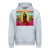 Our Lady Of Guadalupe Cactus Leopard Urban Hoodie | Teevron