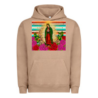 Pigment Burro our lady of guadalupe cactus leopard Urban Hoodie - JahusDesignShop